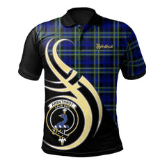 Arbuthnot Modern Tartan Polo Shirt - Believe In Me Style