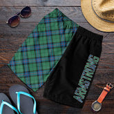 Armstrong Ancient Tartan Crest Men's Short - Cross Style