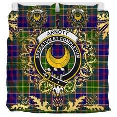 Arnott Tartan Crest Bedding Set - Golden Thistle Style