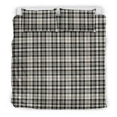 Scott Black & White Ancient Tartan Bedding Set