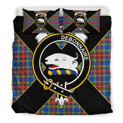 Bethune Tartan Crest Bedding Set - Luxury Style