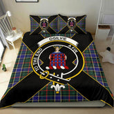 Ogilvie Tartan Crest Bedding Set - Luxury Style