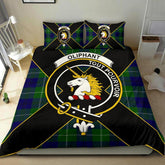 Oliphant Tartan Crest Bedding Set - Luxury Style