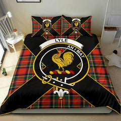 Lyle Tartan Crest Bedding Set - Luxury Style