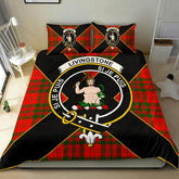 Livingstone Tartan Crest Bedding Set - Luxury Style