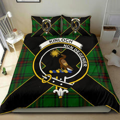 Kinloch Tartan Crest Bedding Set - Luxury Style