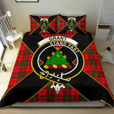 Grant Tartan Crest Bedding Set - Luxury Style