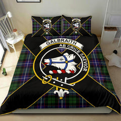 Galbraith Tartan Crest Bedding Set - Luxury Style