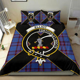Elliot Tartan Crest Bedding Set - Luxury Style