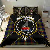 Clelland Tartan Crest Bedding Set - Luxury Style