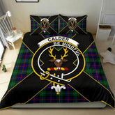 Calder Tartan Crest Bedding Set - Luxury Style