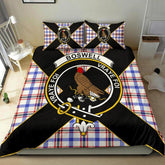 Boswell Tartan Crest Bedding Set - Luxury Style