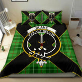 Blane Tartan Crest Bedding Set - Luxury Style