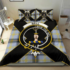 Bell Tartan Crest Bedding Set - Luxury Style