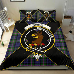 Baird Tartan Crest Bedding Set - Luxury Style