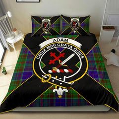 Adam Tartan Crest Bedding Set - Luxury Style