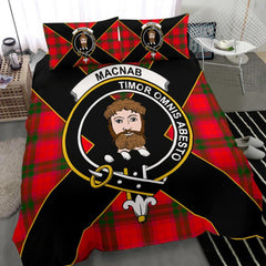 MacNab Tartan Crest Bedding Set - Luxury Style