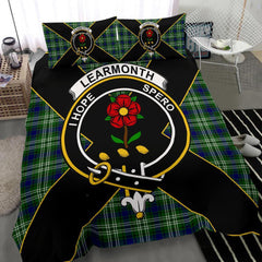 Learmonth Tartan Crest Bedding Set - Luxury Style
