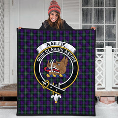 Baillie Highland Society Tartan Crest Quilt