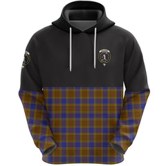 Balfour Modern Clan Half Of Tartan Hoodie