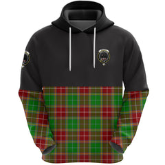 Baxter Modern Clan Half Of Tartan Hoodie