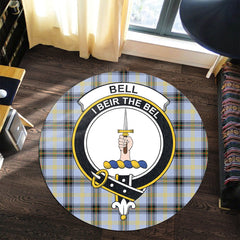Bell of the Borders Tartan Crest Round Rug