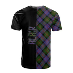 Blair Modern Tartan T-Shirt Half of Me - Cross Style