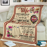 Scots Print Blanket - Straiton Tartan Crest Blanket To My Wife Style, Gift From Scottish Husband