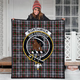Borthwick Dress Tartan Crest Quilt