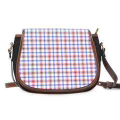 Boswell Modern Tartan Saddle Handbags