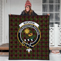 Buchan Modern Tartan Crest Quilt