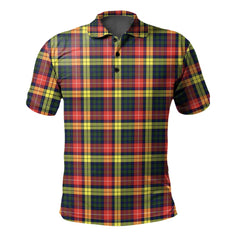 Buchanan Modern Tartan Polo Shirt