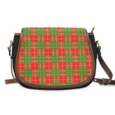 Burnett Ancient Tartan Saddle Handbags