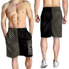 Campbell Argyll Weathered Tartan Crest Men's Short - Cross Style