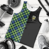Campbell of Breadalbane Ancient Tartan Crest Men's Tank Top - Cross Style