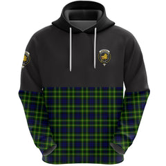 Campbell of Breadalbane Modern Clan Half Of Tartan Hoodie
