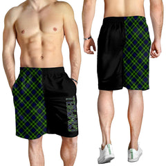 Campbell of Breadalbane Modern Tartan Crest Men's Short - Cross Style