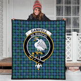Campbell of Cawdor Ancient Tartan Crest Quilt