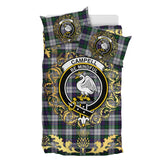 Campbell of Cawdor Dress Tartan Crest Bedding Set - Golden Thistle Style