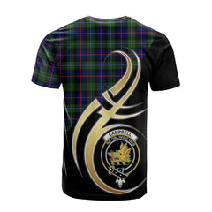 Campbell of Cawdor Modern Tartan T-shirt - Believe In Me Style