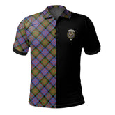 Carnegie Ancient Tartan Polo Shirt Half of Me - Cross Style