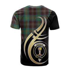 Chisholm Hunting Modern Tartan T-shirt - Believe In Me Style
