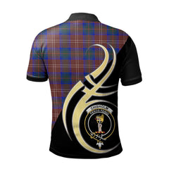 Chisholm Hunting Modern Tartan Polo Shirt - Believe In Me Style