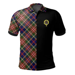 Christie Tartan Polo Shirt Half of Me - Cross Style