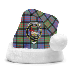 MacDonald Ancient Tartan Crest Christmas Hat