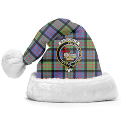 MacDonald Ancient Tartan Crest Christmas Hat