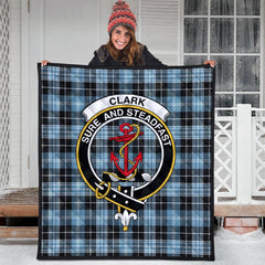 Clark Ancient Tartan Crest Quilt