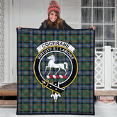 Cochrane Ancient Tartan Crest Quilt