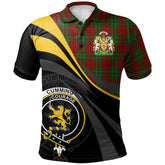 Cumming 01 Tartan Polo Shirt - Royal Coat Of Arms Style