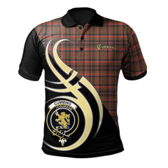 Cumming Hunting Weathered Tartan Polo Shirt - Believe In Me Style